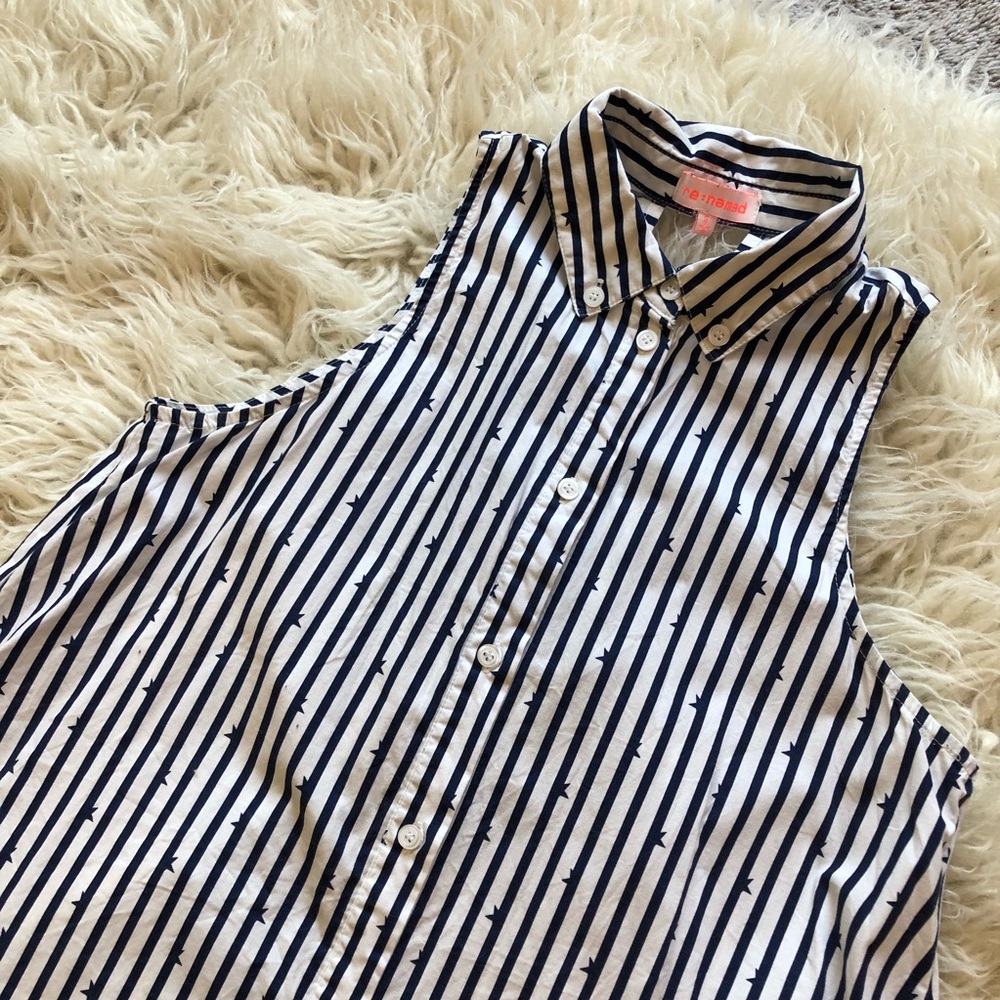 Fun summer shirt dress/ patriotic dress